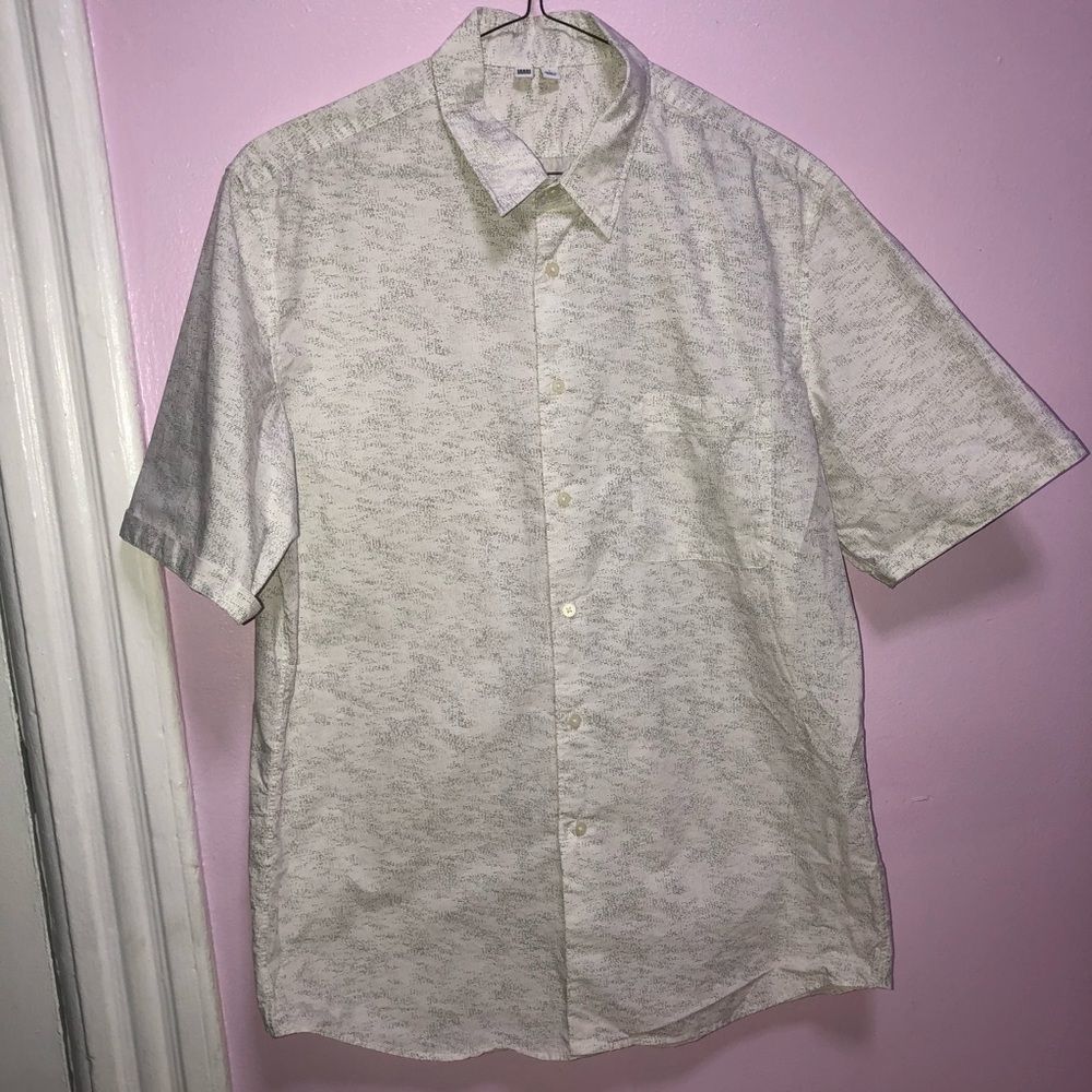 Uniqlo Men Short Sleeve Button Down